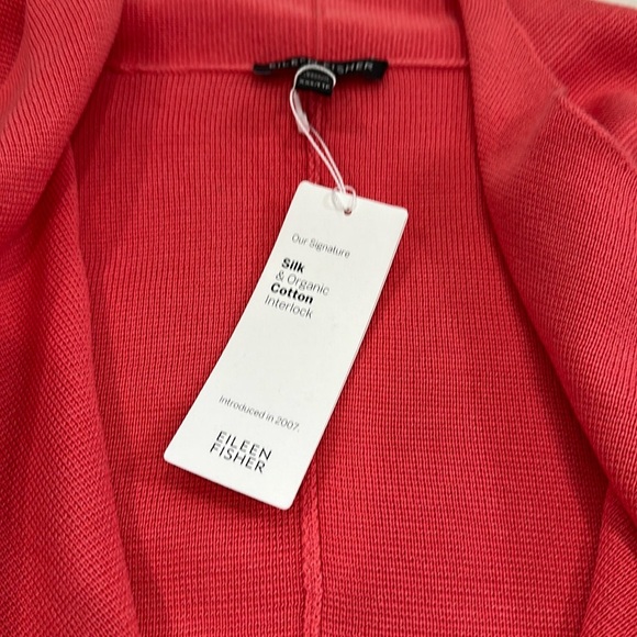 NWT Eileen Fisher Silk and Cotton Cardigan Cor size XXS - Picture 3 of 8